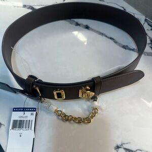 NWT Ralph Lauren Flip Lock Belt